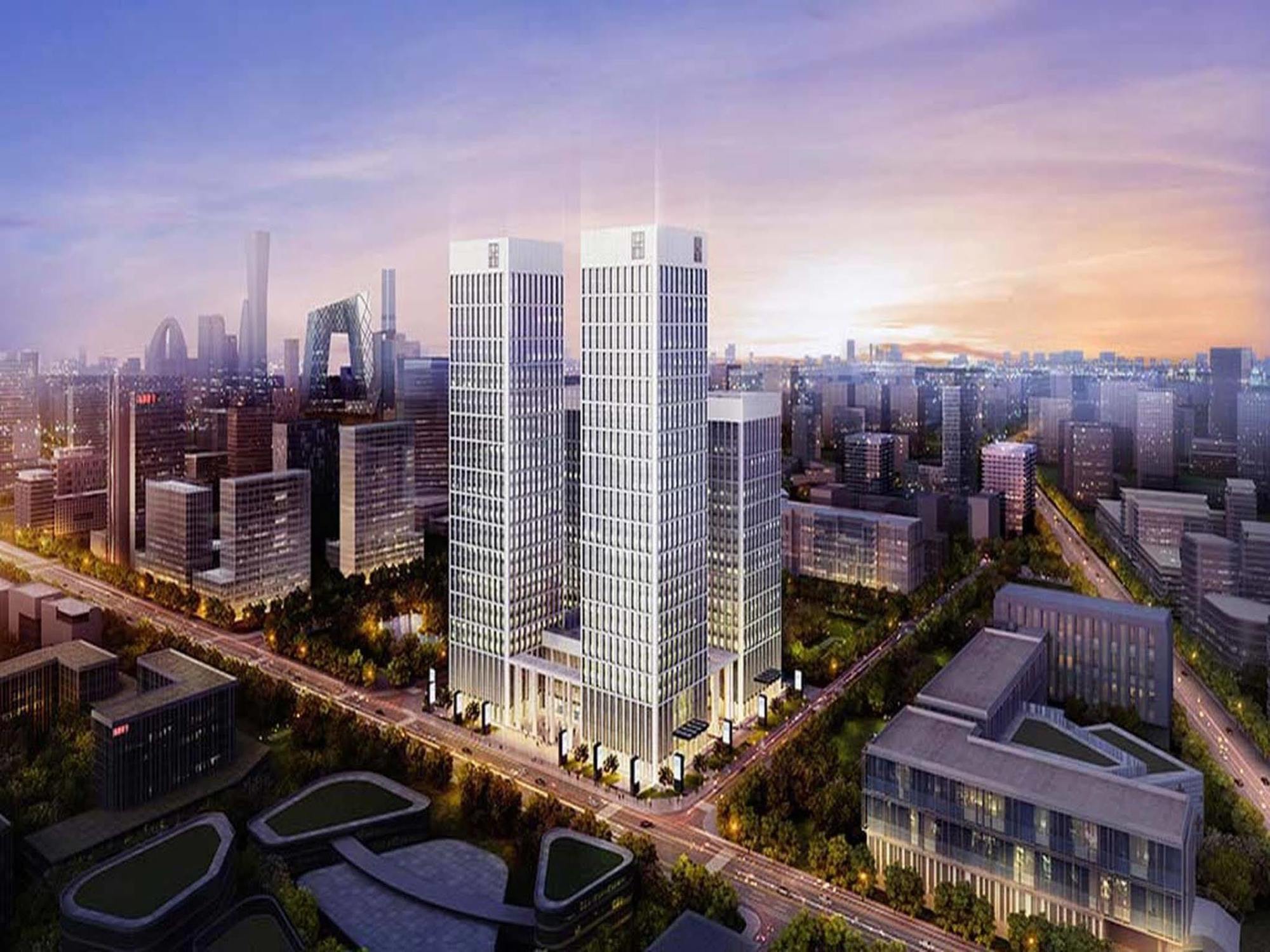 Oakwood Residence Damei Beijing Exterior foto