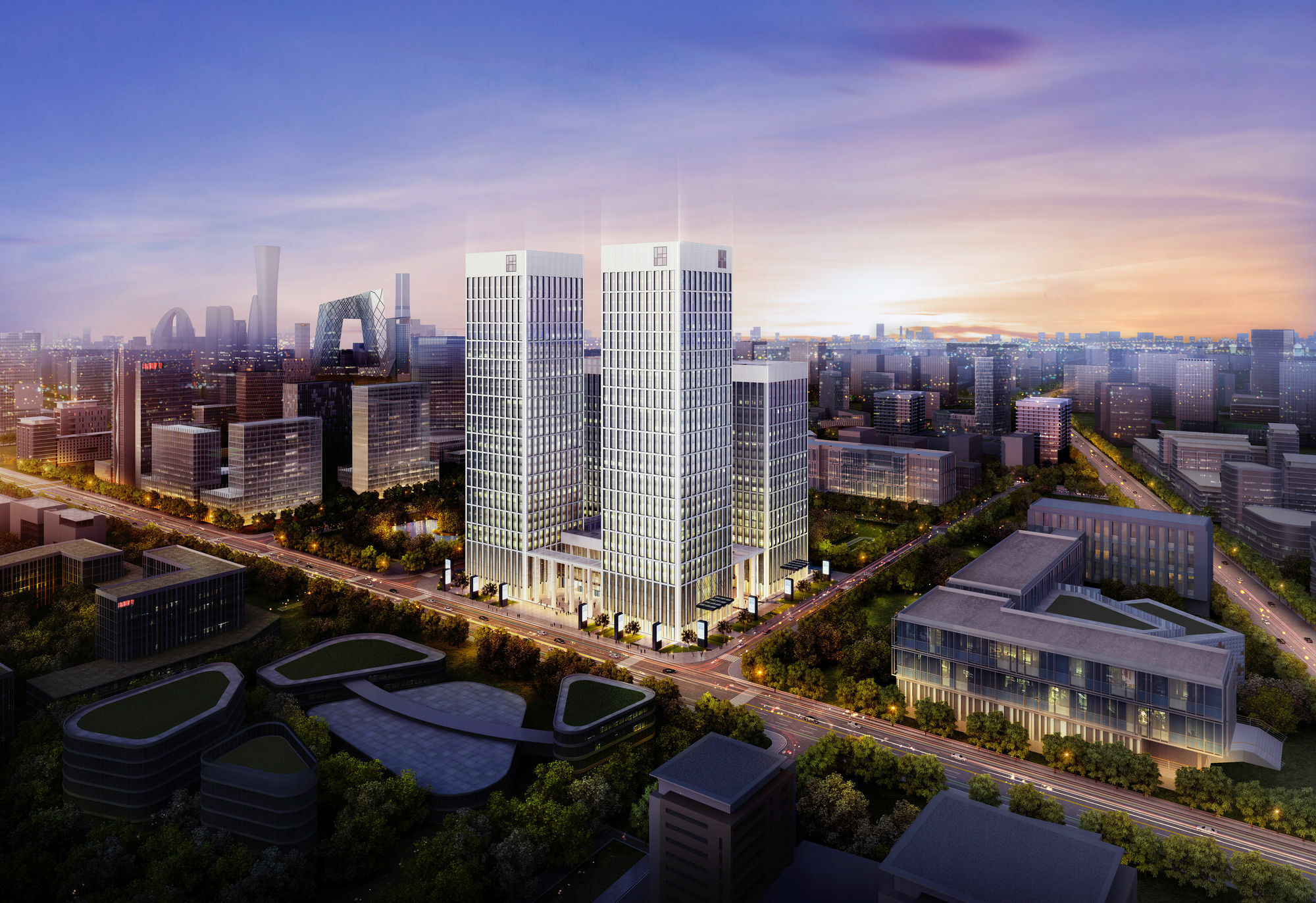 Oakwood Residence Damei Beijing Exterior foto