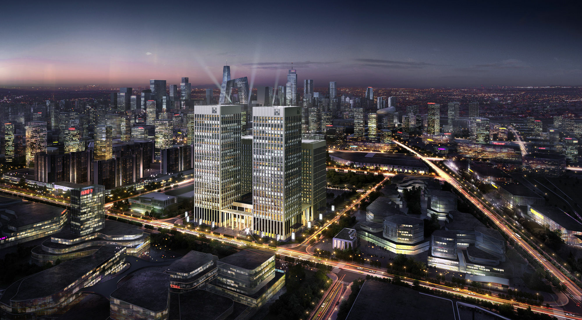 Oakwood Residence Damei Beijing Exterior foto